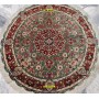 Qum Seta Persia 100x100-Mollaian-tappeti-Tappeti extra fini pregiati e Seta-Qum Seta - Ghom Silk-3720-Saldi--50%