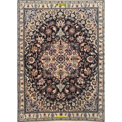 Nain 9 line Persia 122x90-Mollaian-carpets-Bedside carpets-Nain-6347-Sale--50%