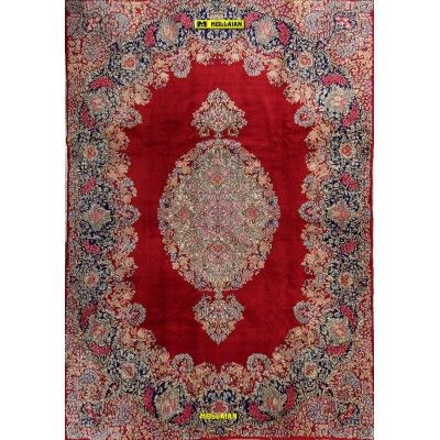 Imperial Kerman Persia 376x265-Mollaian-carpets-Classic carpets-Kerman - Kirman-2657-Sale--50%