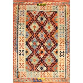 Kilim Kaudani Melange 148x107-Mollaian-carpets-Kilim -Sumak-Kilim - Kaudani - Vaziri - Herat-13334-Sale--50%