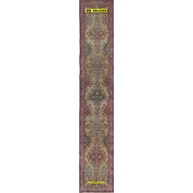 Kerman Antico Persia 470x80-Mollaian-tappeti-Tappeti Antichi-Kerman - Kirman-4290-Saldi--50%