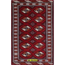 Bukara Turkmen 155x100-Mollaian-carpets-Geometric design Carpets-Bukara Turkmen-13435-Sale--50%