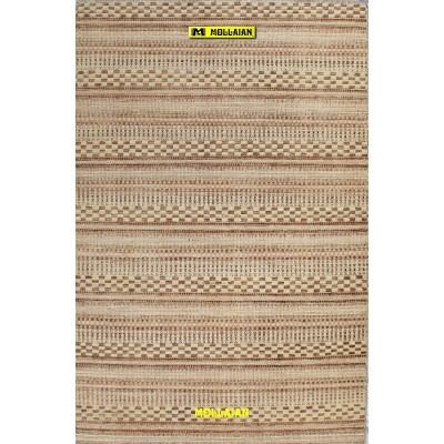 Ziegler Deco 200x133-Mollaian-tappeti-Tappeti Gabbeh e Moderni-Uzbek - Uzbeck-9052-Saldi--50%