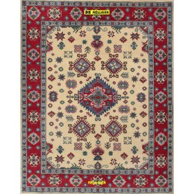 Uzbek Kazak 199x155-Mollaian-carpets-Geometric design Carpets-Uzbek - Uzbeck-14144-Sale--50%