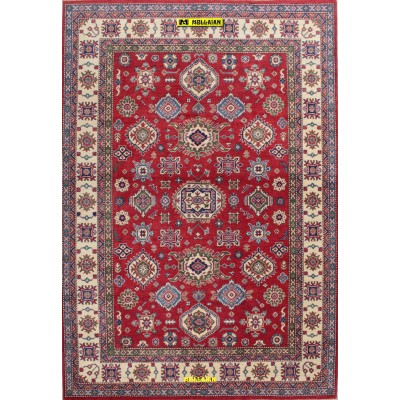 Uzbek Kazak 295x206-Mollaian-carpets-Geometric design Carpets-Uzbek - Uzbeck-14124-Sale--50%