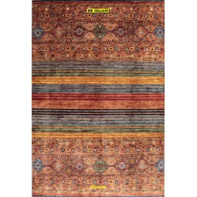 Khorjin Shabargan extra-fine 296x202-Mollaian-carpets-Gabbeh and Modern Carpets-Khorgin - Shabargan - Khorjin-14040-Sale--50%