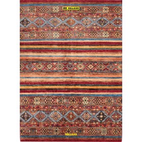 Khorjin Shabargan extra-fine 211x158-Mollaian-carpets-Gabbeh and Modern Carpets-Khorgin - Shabargan - Khorjin-14024-Sale--50%