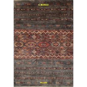 Khorjin Shabargan extra-fine 180x124-Mollaian-carpets-Gabbeh and Modern Carpets-Khorgin - Shabargan - Khorjin-14017-Sale--50%