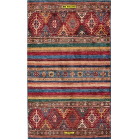 Khorjin Shabargan extra-fine 155x92-Mollaian-carpets-Gabbeh and Modern Carpets-Khorgin - Shabargan - Khorjin-14072-Sale--50%
