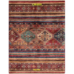 Khorjin Shabargan extra-fine 136x107-Mollaian-carpets-Gabbeh and Modern Carpets-Khorgin - Shabargan - Khorjin-14063-Sale--50%