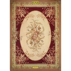 Aubusson 305x245 red-Mollaian-carpets-Aubusson and Tapestries-Aubusson-1480-Sale--50%