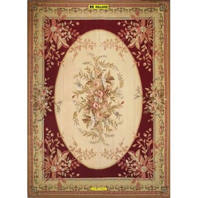 Aubusson 305x245 red-Mollaian-carpets-Home-Aubusson-1480-Sale--50%