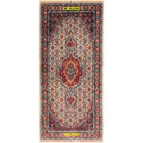 Mud Bedside Rug Persia 110x49-Mollaian-carpets-Bedside carpets-Birgiand - Birjand - Mud-14386-Sale--50%