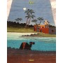 Tapestry kilim Nile Egypt 98x65-Mollaian-carpets-Aubusson and Tapestries-Arazzo Kilim Nile Harrania-14377-Sale--50%
