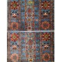 Pair of Khorjin Shabargan Bedside rugs 93x61-95x60-Mollaian-carpets-Home-Khorgin - Shabargan - Khorjin-14044-14045-Sale--50%