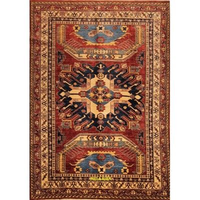 Uzbeck extra gold 281x202-Mollaian-carpets-Geometric design Carpets-Uzbek - Uzbeck-6643-Sale--50%