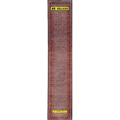 Birgiand Mud fine 395x77-Mollaian-carpets-Runner Rugs - Lane Rugs - Kalleh-Birgiand - Birjand - Mud-5443-Sale--50%
