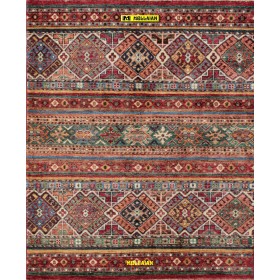 Khorjin Shabargan extra-fine 125x103-Mollaian-carpets-Gabbeh and Modern Carpets-Khorgin - Shabargan - Khorjin-14065-Sale--50%