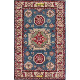 Uzbek Kazak 148x96-Mollaian-carpets-Geometric design Carpets-Uzbek - Uzbeck-14148-Sale--50%