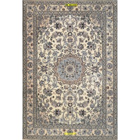 Nain 9 line Persia 218x146-Mollaian-carpets-Classic carpets-Nain-14612-Sale--50%