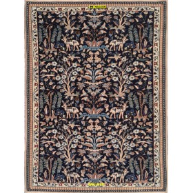 Nain 9 line Persia 108x79-Mollaian-carpets-Extra-fine precious rugs and silk-Nain-14516-Sale--50%