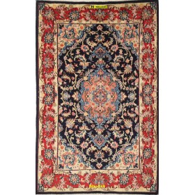 Birgiand fine 143x90-Mollaian-carpets-Geometric design Carpets-Birgiand - Birjand - Mud-13653-Sale--50%