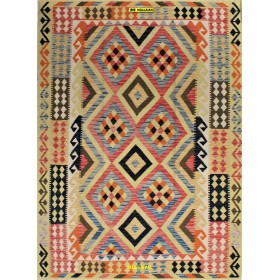 Kilim Vaziri Melange 240x182-Mollaian-carpets-Kilim -Sumak-Kilim - Kaudani - Vaziri - Herat-13077-Sale--50%