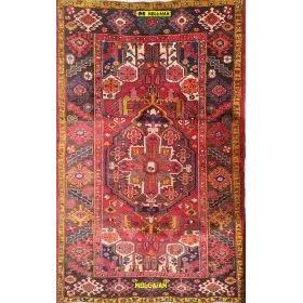 Heriz Garavan d'epoca Persia 220x132-Mollaian-tappeti-Tappeti D'epoca-Heriz-2739-Saldi--50%
