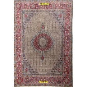 Birgiand Mud fine 348x250-Mollaian-carpets-Geometric design Carpets-Birgiand - Birjand - Mud-14534-Sale--50%