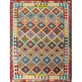 Kilim Kaudani Melange 240x184-Mollaian-carpets-Kilim -Sumak-Kilim - Kaudani - Vaziri - Herat-14754-Sale--50%