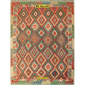 Kilim Kaudani Melange 240x182-Mollaian-carpets-Kilim -Sumak-Kilim - Kaudani - Vaziri - Herat-14756-Sale--50%