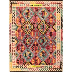 Kilim Kaudani Melange 226x171-Mollaian-carpets-Kilim -Sumak-Kilim - Kaudani - Vaziri - Herat-14749-Sale--50%