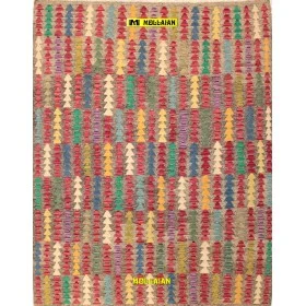 Kilim Kaudani Melange 201x158-Mollaian-carpets-Kilim -Sumak-Kilim - Kaudani - Vaziri - Herat-14742-Sale--50%