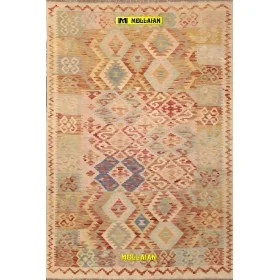 Kilim Kaudani Melange 192x123-Mollaian-carpets-Kilim -Sumak-Kilim - Kaudani - Vaziri - Herat-14760-Sale--50%