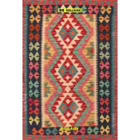 Kilim Kaudani Melange 151x102-Mollaian-carpets-Kilim -Sumak-Kilim - Kaudani - Vaziri - Herat-14815-Sale--50%