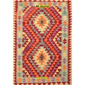 Kilim Kaudani Melange 124x86-Mollaian-carpets-Kilim -Sumak-Kilim - Kaudani - Vaziri - Herat-14794-Sale--50%