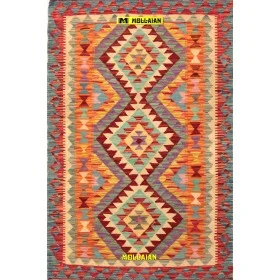 Kilim Kaudani Melange 126x83-Mollaian-carpets-Kilim -Sumak-Kilim - Kaudani - Vaziri - Herat-14798-Sale--50%
