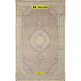 Qum Shahreza 260x158-Mollaian-carpets-Geometric design Carpets-Qum - Ghom-14369-Sale--50%