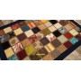 Tapestry Table cover Patchwork Blue-Mollaian-carpets-Patchwork Copri-tavolo-Copri-Tavolo Patchwork-MTA0026-Sale--50%