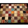 Tapestry Table cover Patchwork Black-Mollaian-carpets-Patchwork Copri-tavolo-Copri-Tavolo Patchwork-MTA0028-Sale--50%
