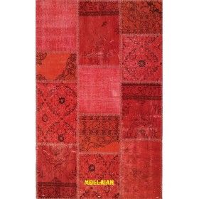 Patchwork Vintage Anatolia 190x120-Mollaian-tappeti-Tappeti Patchwork Vintage-Patchwork Vintage-11017-Saldi--50%