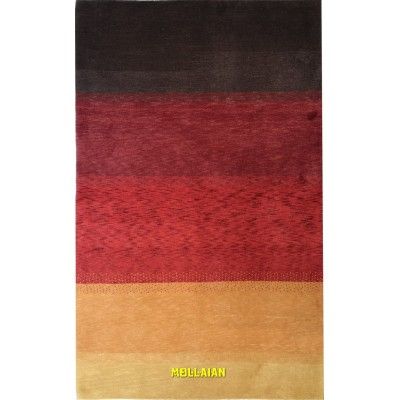 Gabbeh Beijing 190x123-Mollaian-Gabbeh-Contemporary-Rugs-Gabbeh and Modern Carpets-Gabbeh-6819-450,00 €-Sale--50%