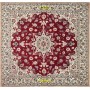Nain 6 line Persia 106x100-Mollaian-carpets-Square and oversize carpets-Nain-8565-Sale--50%