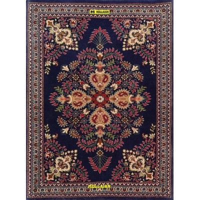 Qum Kurk Scendiletto Persia 85x63-Mollaian-Bedside-Rugs-Bedside carpets-Qum - Ghom-2000-300,00 €-Sale--50%