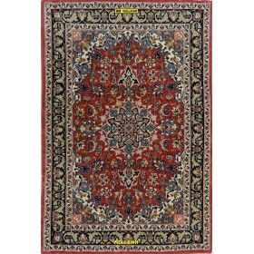 Isfahan Extra Fine Silk Persia 103x69-Mollaian-carpets-Bedside carpets-Isfahan-6104-Sale--50%